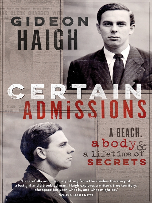 Title details for Certain Admissions by Gideon Haigh - Wait list